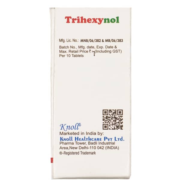 Trihexynol Strip Of 10 Tablets