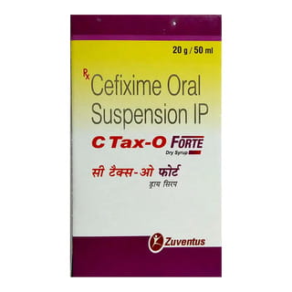 C Tax O Forte Bottle Of 50Ml Dry Syrup