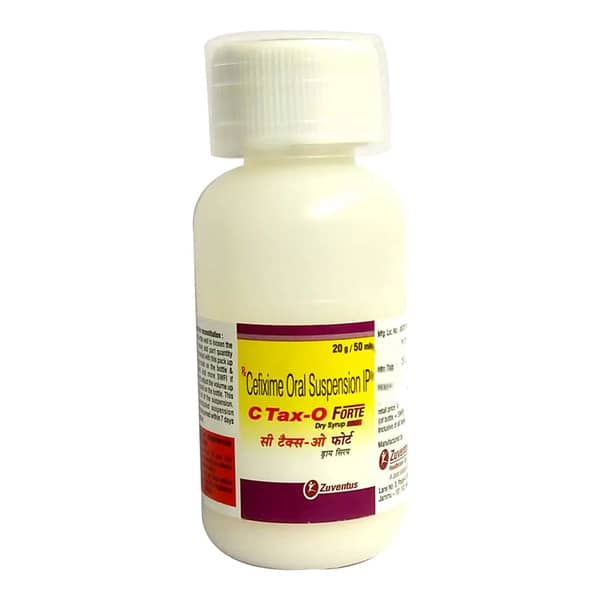 C Tax O Forte Bottle Of 50Ml Dry Syrup