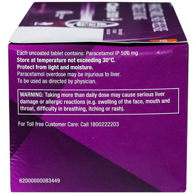 Calpol 500mg Plus Strip Of 15 Tablets