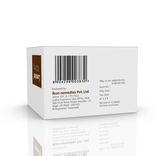 Levolet 500mg Strip Of 10 Tablets