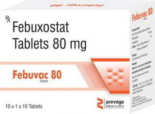 Febuvac 80Mg Strip Of 10 Tablets