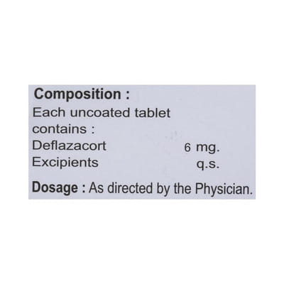 Deflamax 6mg Strip Of 15 Tablets