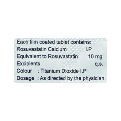 Rosafe 10mg Strip Of 10 Tablets