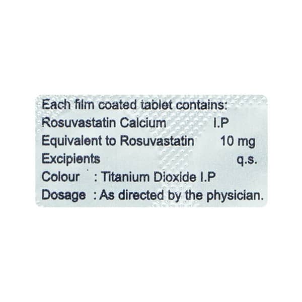 Rosafe 10Mg Strip Of 10 Tablets