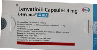 Lenvima 4mg Strip Of 10 Capsules