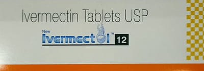 New Ivermectol 12mg Strip Of 2 Tablets