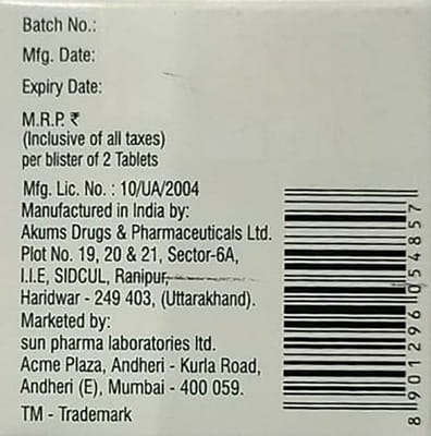 New Ivermectol 12mg Strip Of 2 Tablets