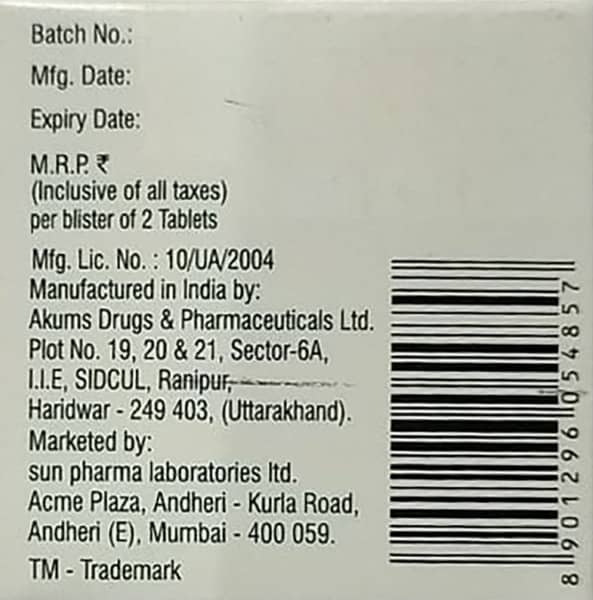 New Ivermectol 12mg Strip Of 2 Tablets