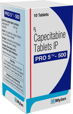 Pro 5 500mg Strip Of 10 Tablets