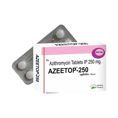 Azeetop 250 Strip Of 10 Tablets