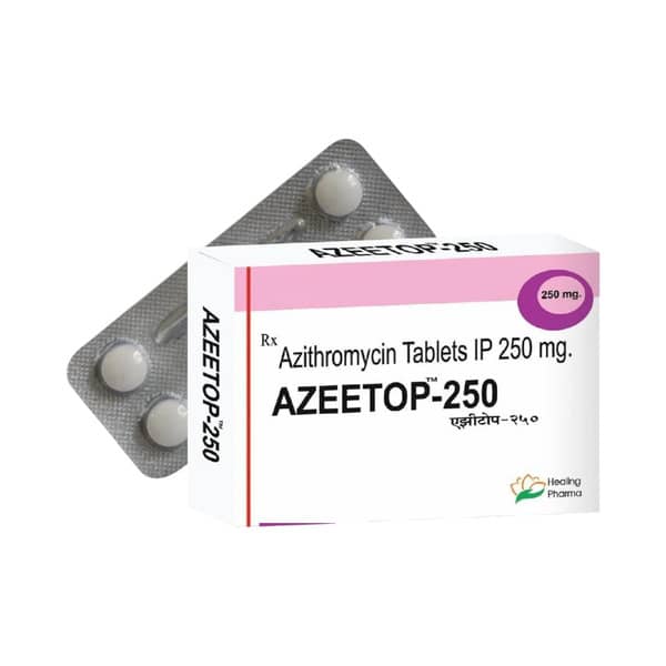 Azeetop 250 Strip Of 10 Tablets