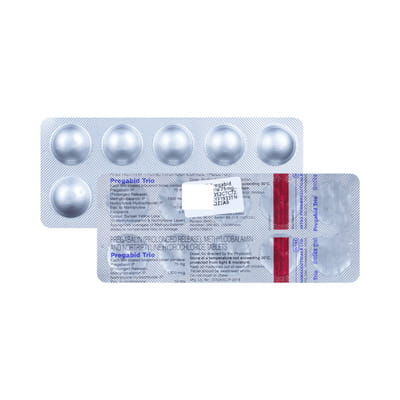 Pregabid Trio Strip Of 10 Tablets