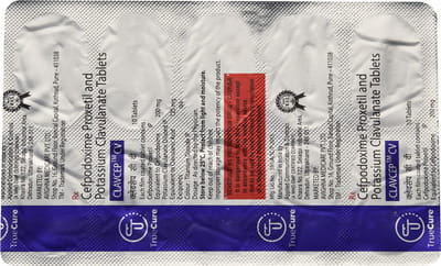 Clavcep Cv Strip Of 10 Tablets