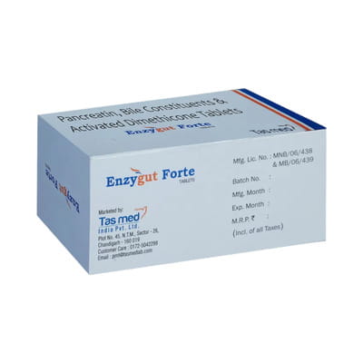 Enzygut Forte Strip Of 10 Tablets