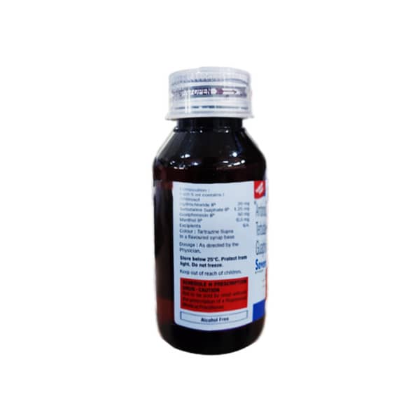 Soventus Sugar Free Bottle Of 100ml Syrup