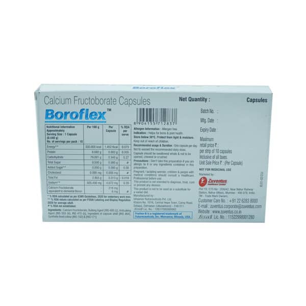 Boroflex Strip Of 10 Capsules