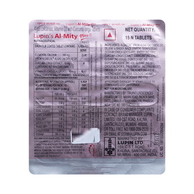 Al Mity Plus Strip Of 15 Tablets