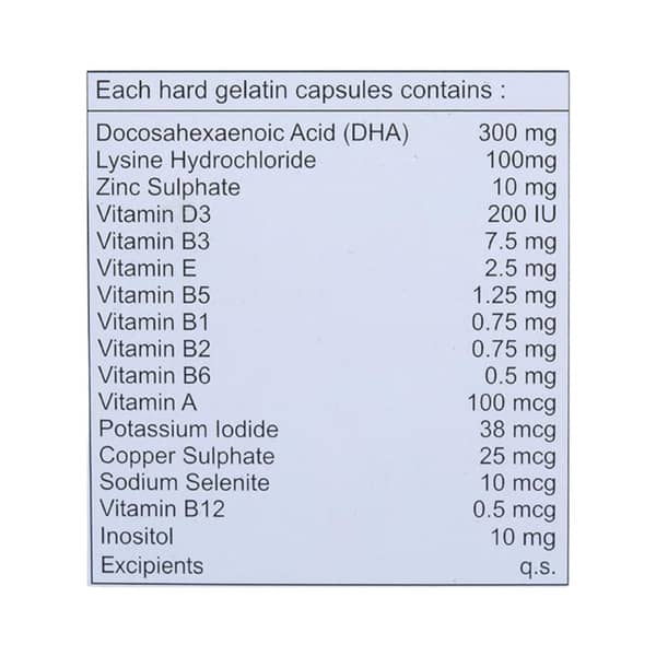 Wonfit Dha Strip Of 10 Capsules