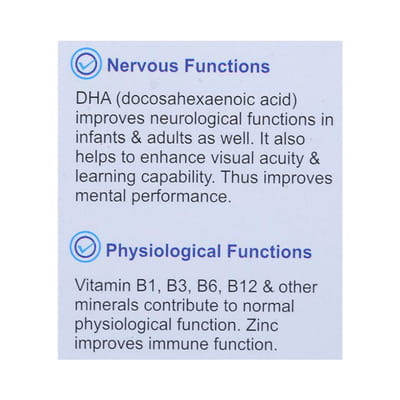 Wonfit Dha Strip Of 10 Capsules