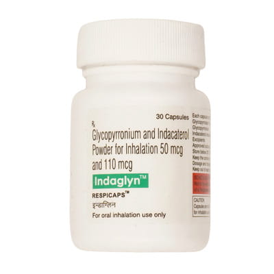 Indaglyn 50/110mcg Box Of 30 Respicaps