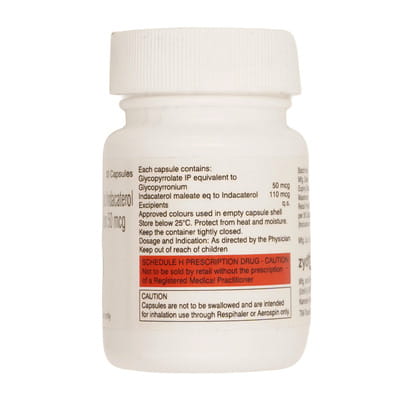 Indaglyn 50/110mcg Box Of 30 Respicaps