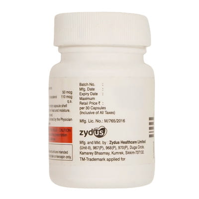 Indaglyn 50/110mcg Box Of 30 Respicaps