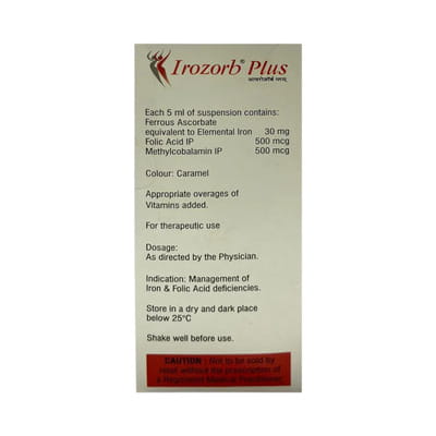 Irozorb Plus Bottle Of 150ml Suspension