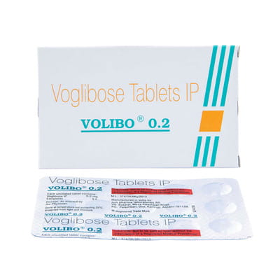 Volibo 0.2mg Strip Of 15 Tablets