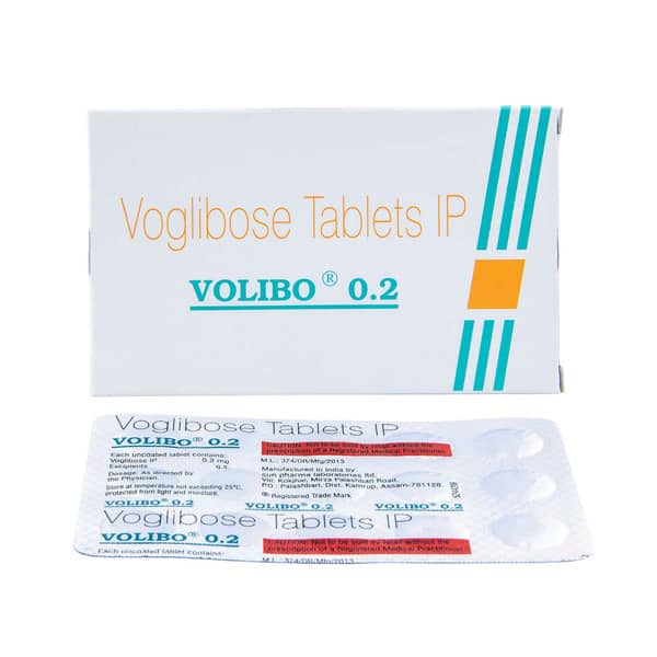 Volibo 0.2mg Strip Of 15 Tablets