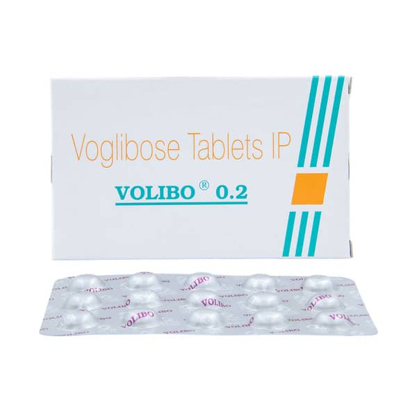 Volibo 0.2mg Strip Of 15 Tablets