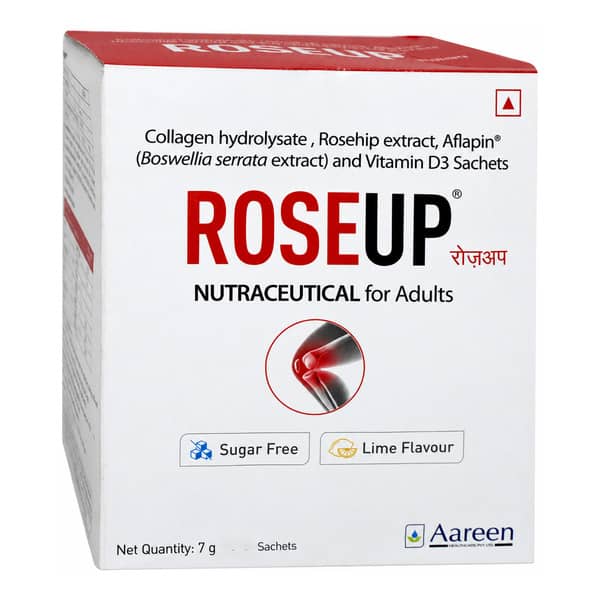 Roseup Lime Flavour Sugar Free Sachet Of 7Gm Oral Powder