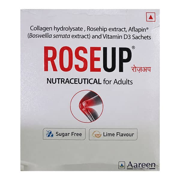 Roseup Lime Flavour Sugar Free Sachet Of 7Gm Oral Powder