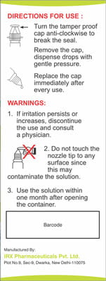 Sofirx Bottle Of 10ml Eye Drops