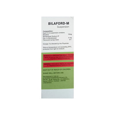 Bilaford M Bottle Of 60m Syrup