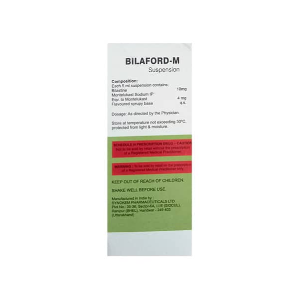 Bilaford M Bottle Of 60ml Suspension