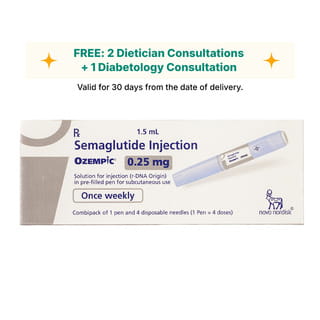 Ozempic 0.25Mg Pre Filled Pen Of 1.5Ml Solution For Injection