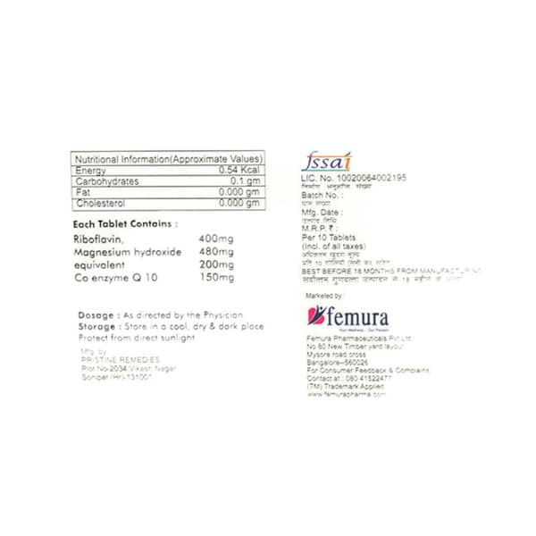 Ribofem Mq Strip Of 10 Tablets
