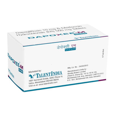 Dapoxee M 10/500mg Strip Of 10 Tablets