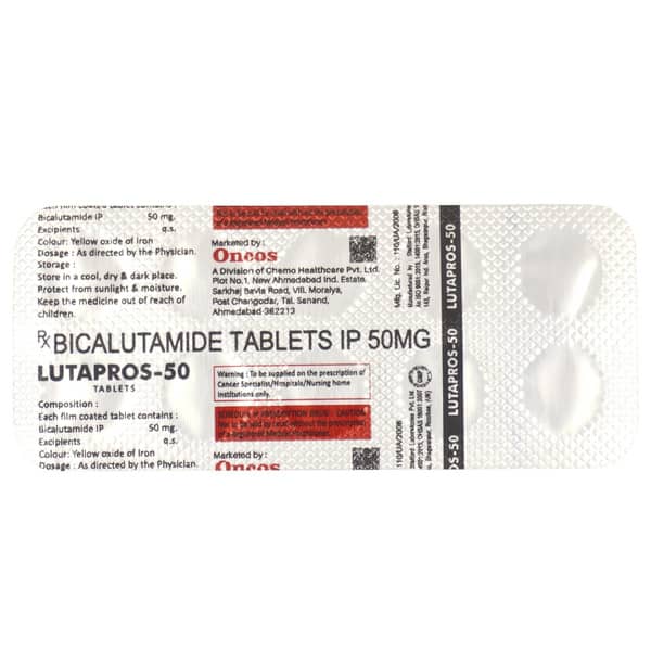 Lutapros 50mg Strip Of 10 Tablets