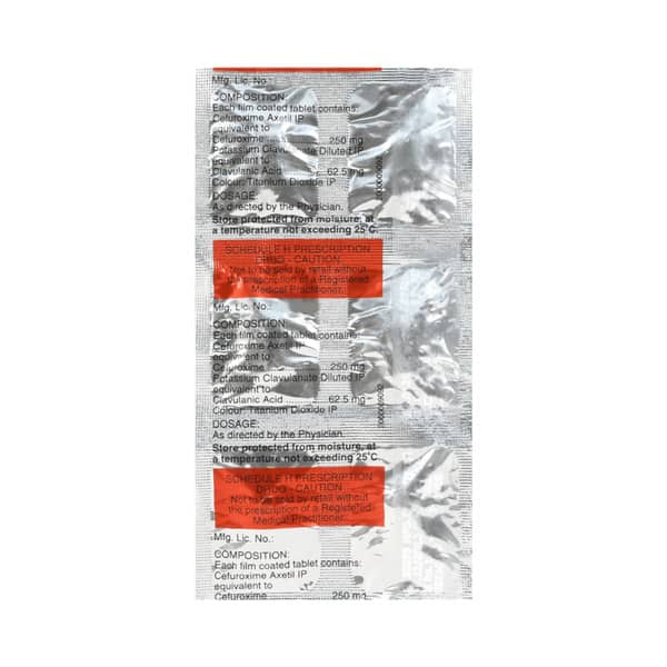 Zefu Cv 250 Strip Of 10 Tablets