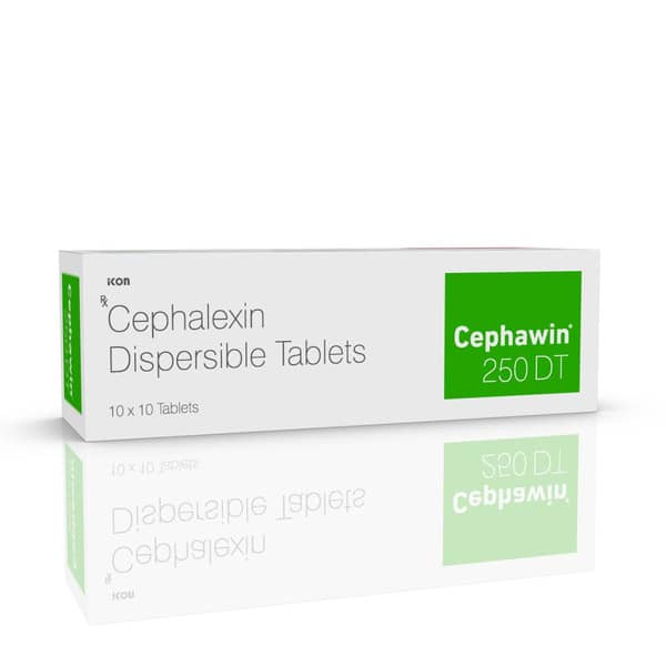 Cephawin 250mg Dt Strip Of 10 Tablets