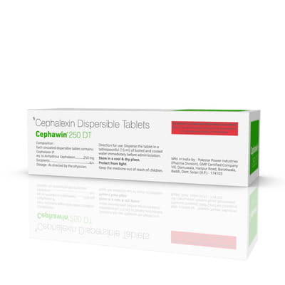 Cephawin 250mg Dt Strip Of 10 Tablets