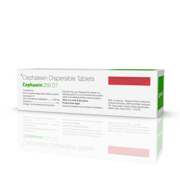 Cephawin 250mg Dt Strip Of 10 Tablets