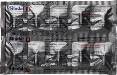 Silodonol 8mg Strip Of 10 Capsules
