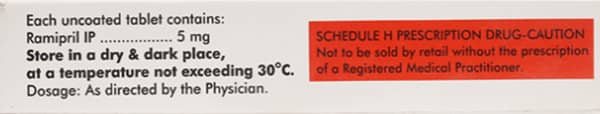 Hopace 5Mg Strip Of 30 Tablets