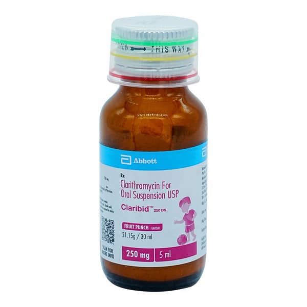 Claribid 250Mg Ds Bottle Of 30Ml Dry Suspension