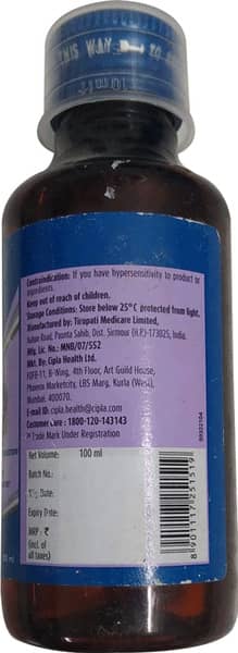 Cofsils Sugar Free Bottle Of 100ml Wet Cough Syrup