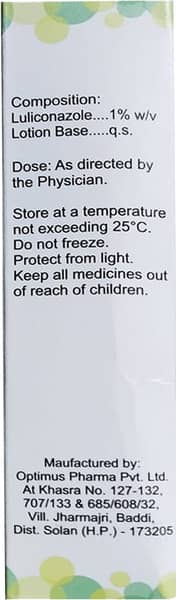 Lulibet 1% Bottle Of 50ml Lotion