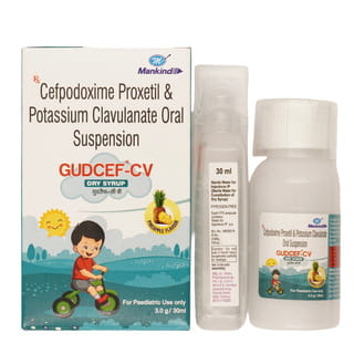 Gudcef Cv Pineapple Flavour Bottle Of 30ml Dry Syrup